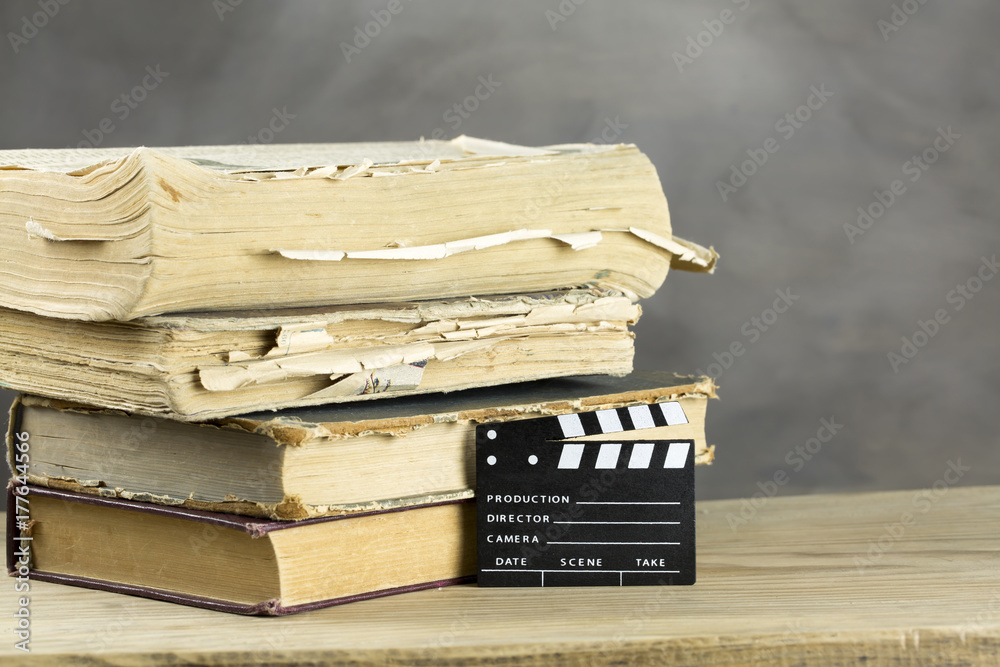 Fototapeta premium Books Made Into Movies