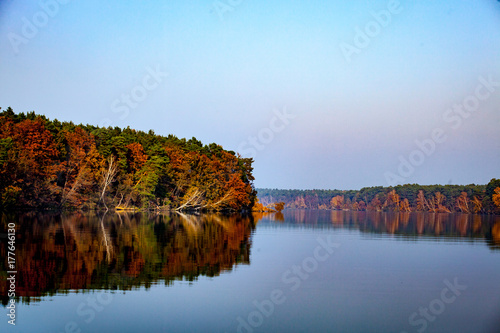 Bild auf Leinwand Indian Summer in Deutschland