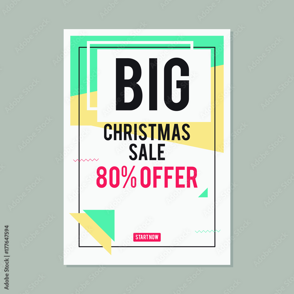 Obraz premium Christmas Sale