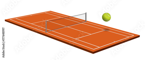 tennis orange