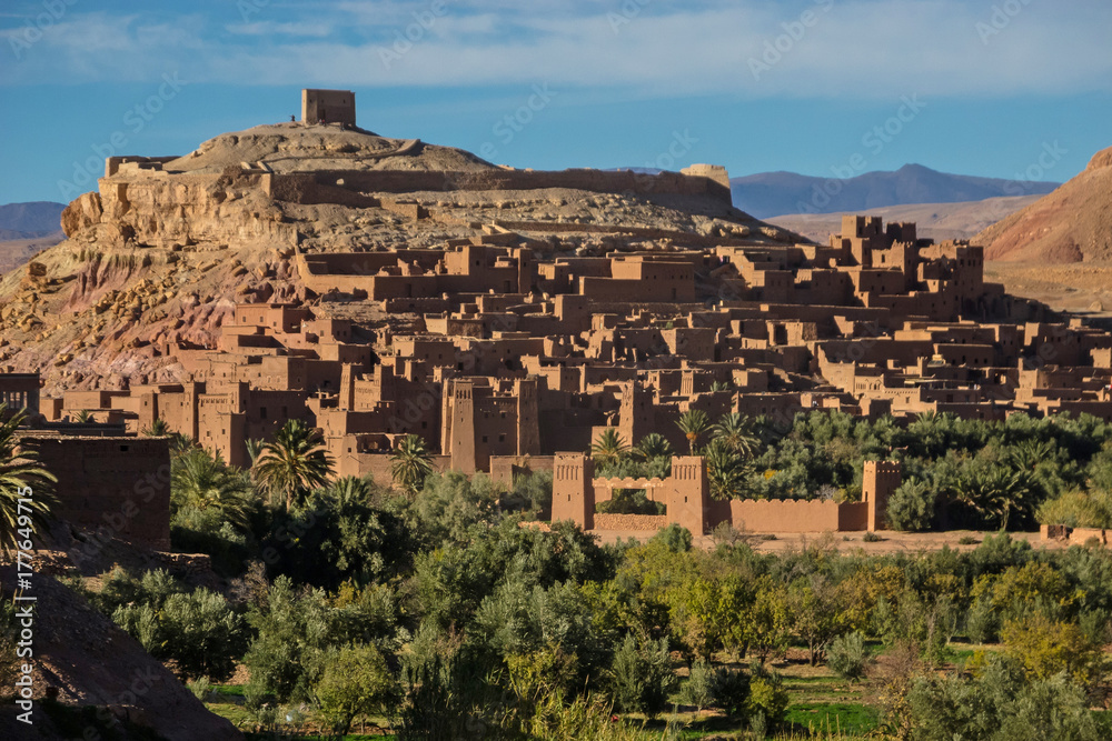 Morocco Ait Ben Haddou town world heritage