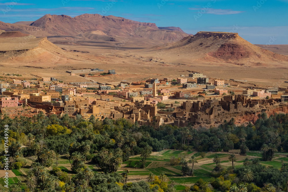 Obraz premium Morocco dades valley Tinghir