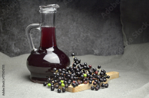 elderberries juice bio eco 