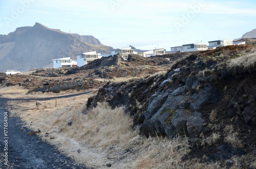 アイスランド　ウエストマン諸島　ヘイマイエイ島　スルスエイ島　世界遺産　火山　氷河　冬 iceland island winter vestmannaeyjar islands heimaey world heritage volcano glacier winter photo