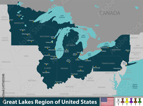 Great Lakes Region of United States photo