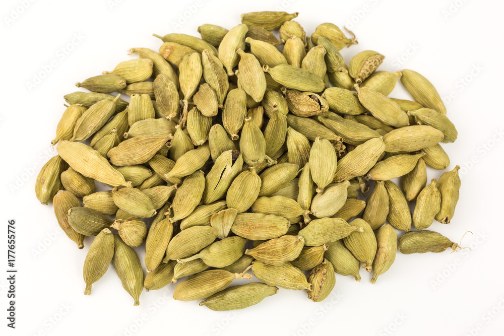 cardamom pods on a heap cardamom pods on a heap