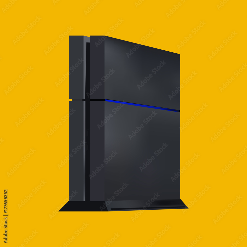 Game console for gamers and games, computer case, system unit Game console for gamers and games, computer case, system unit
