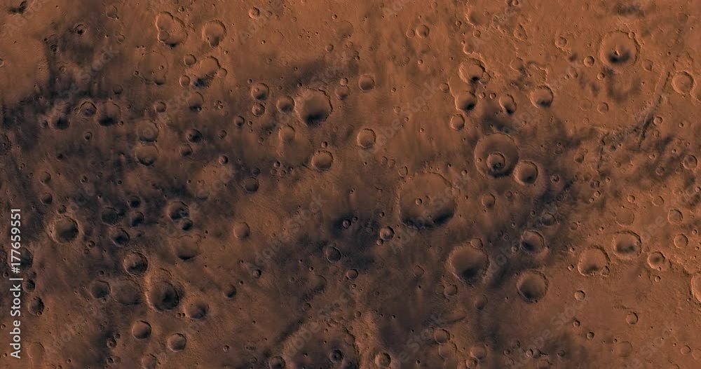 Very high altitude aerial flyover of Mars' western Aeolis region. No HUD. Clip is reversible and can be rotated 180 degrees. Data: NASA/JPL/USGS Very high altitude aerial flyover of Mars' western Aeolis region. No HUD. Clip is reversible and can be rotated 180 degrees. Data: NASA/JPL/USGS