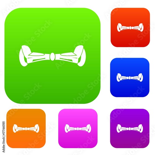 Hoverboard set color collection
