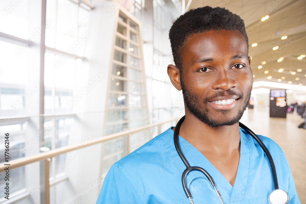 Young African American Doctor Young African American Doctor