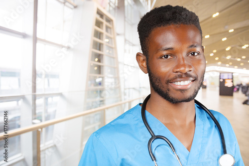 Young African American Doctor