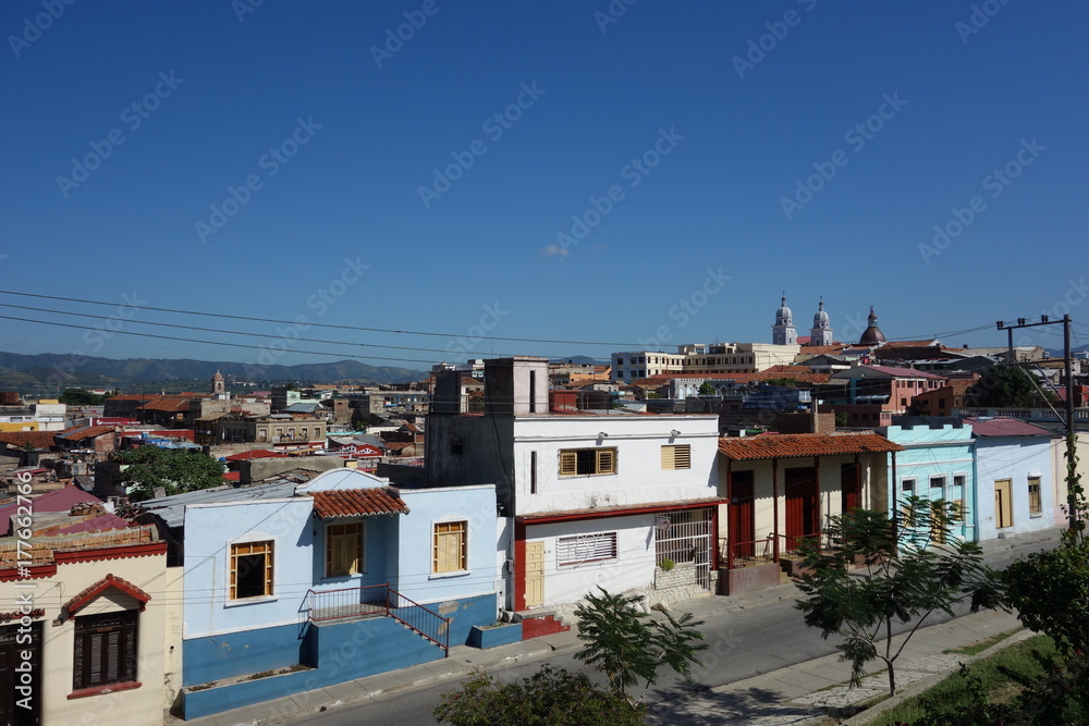 Santiago de Cuba Kuba City old real