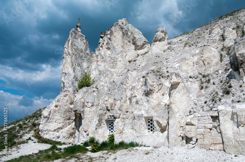 The Church of St John the Baptist of The Assumption Divnogorsky monastery, the village of Selyavnoe-1, Liski district, Voronezh region, Russian Federation photo