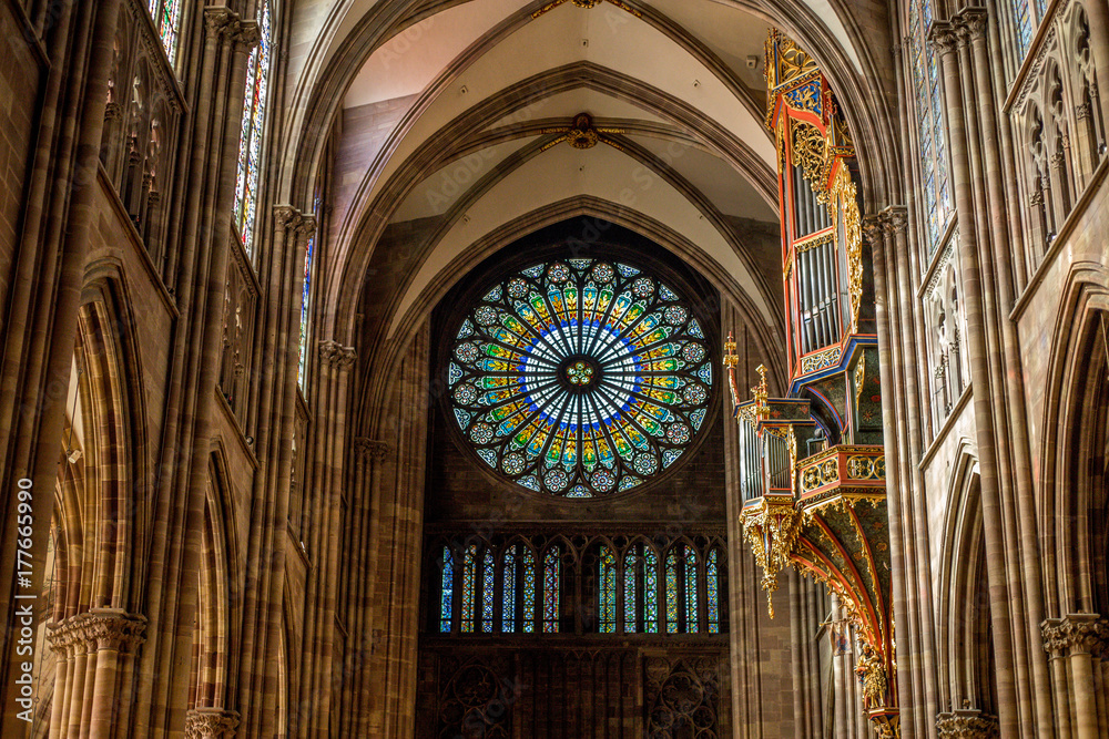 Orgel im Straßburger Münster