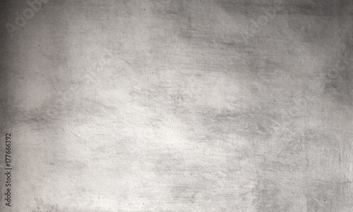 Silver grunge background - Vintage Rough grey textured wall for your design..