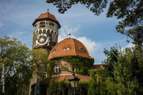 City landscape in Zelenogradsk, Kaliningrad region, Russia
