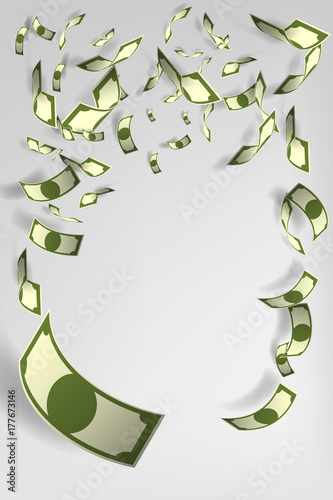 Lot of money background