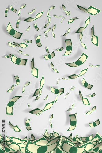 Lot of money background