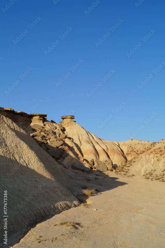 Bardenas Reales desert, Navarre,  Spain 