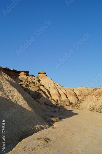 Bardenas Reales desert, Navarre, Spain 