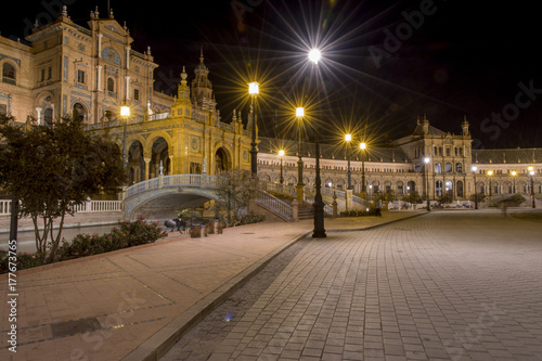 Seville - Spain and the Plaza de España  © gerckens.photo