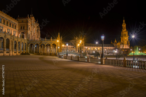 Seville - Spain and the Plaza de España  © gerckens.photo
