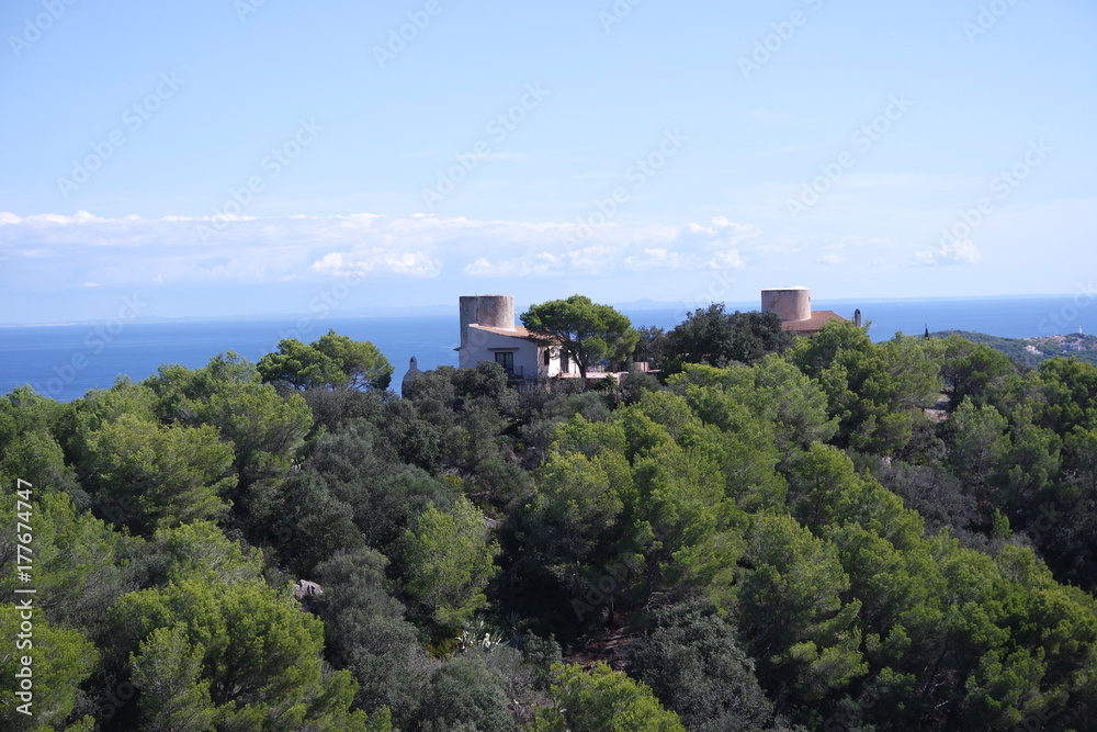 Burg auf Mallorca