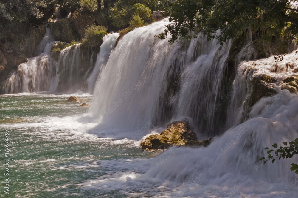 Nationalpark Krka Kroatien Adria Wasserfall