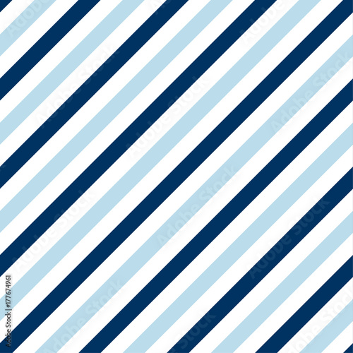 Fototapeta simple seamless pattern with blue stripes. naive geometry line motif