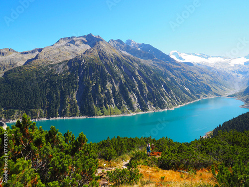 Schlegeisspeicher in den Zillertaler Alpen