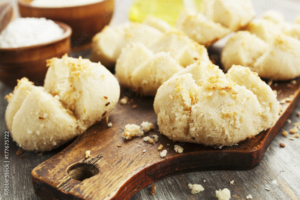 Nan Hathi.Indian traditional cookies Nan Hathi.Indian traditional cookies