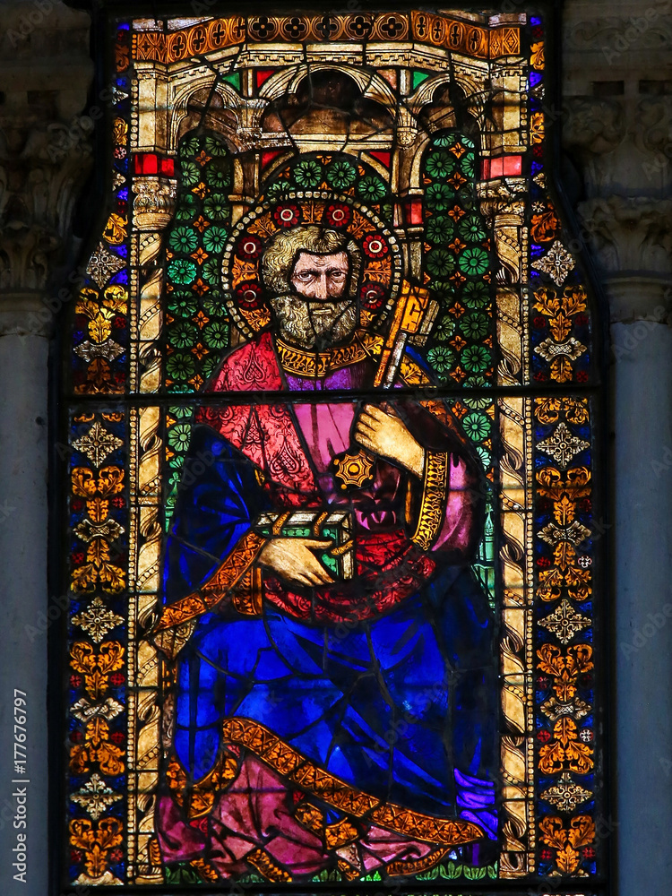 Stained Glass - Basilica of San Petronio, Bologna