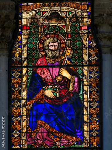 Stained Glass - Basilica of San Petronio, Bologna