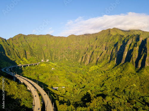 Kualoa Ranch in Oahu, Hawaii. Many famous television shows and movies, including 