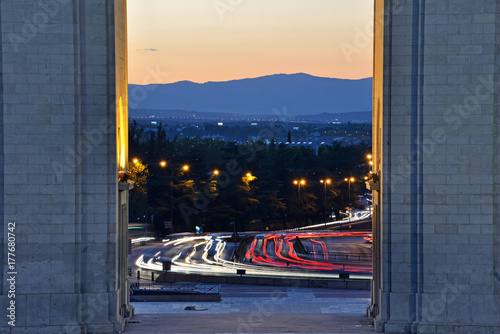 Victory Arch (Arco de la Victoria), Madrid, Spain #177680742