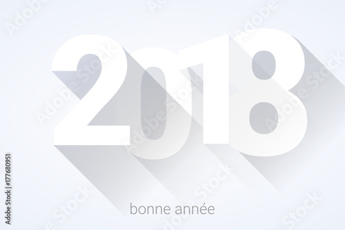 2018 - Bonne année moderne