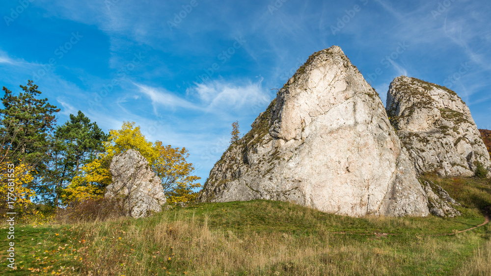 Slovak rocks and mountains in Vrsatec