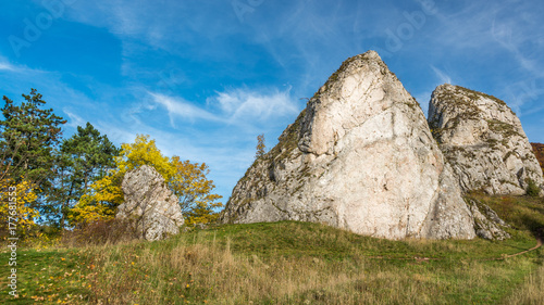 Slovak rocks and mountains in Vrsatec photo