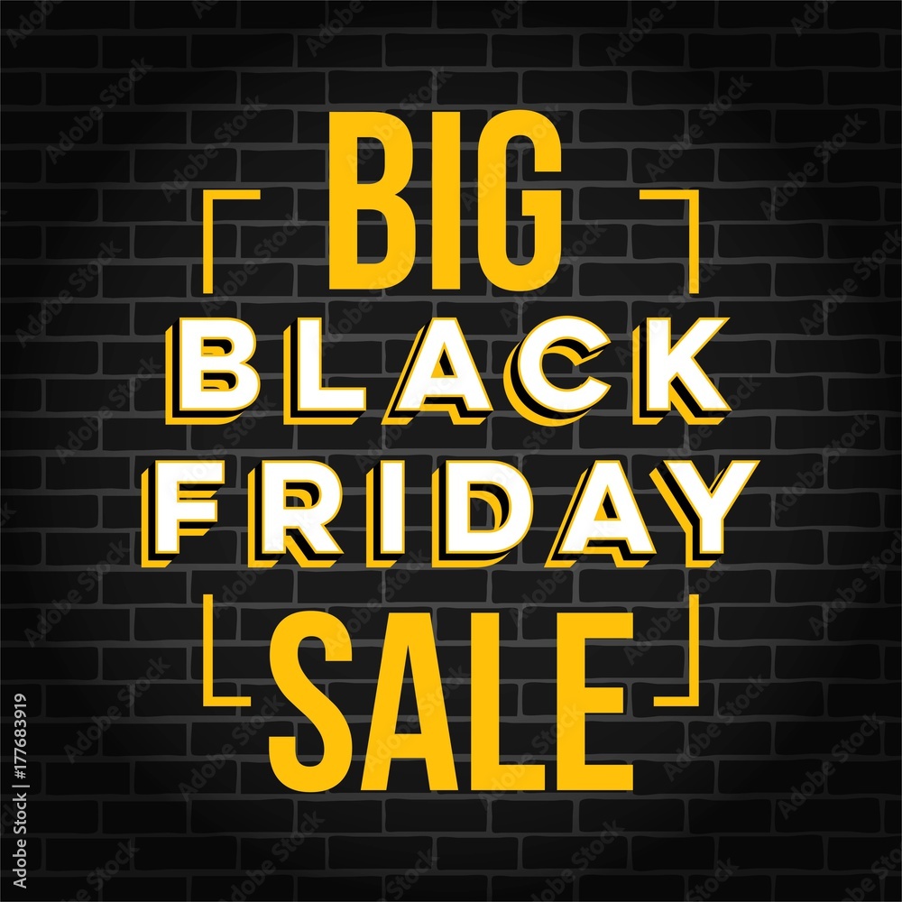 Obraz premium Abstract vector black friday sale layout background. For art template design, list, page, mockup brochure style, banner, idea, cover, booklet, print, flyer, book, blank, card, ad, sign, poster, badge.