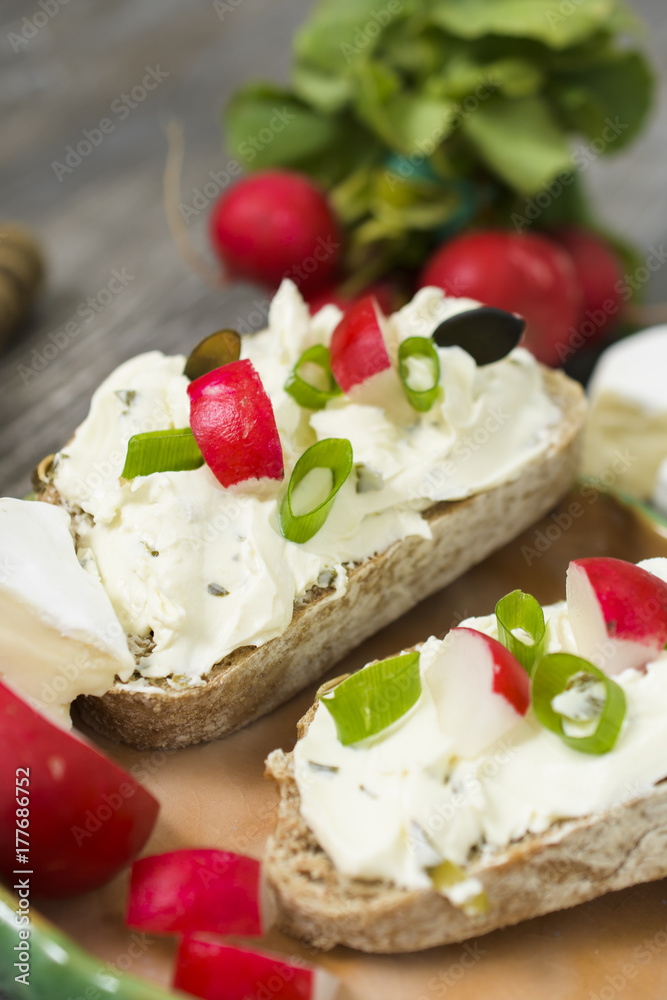 cream cheese for bread, high quality healthy breakfast on the old rustic table cream cheese for bread, high quality healthy breakfast on the old rustic table