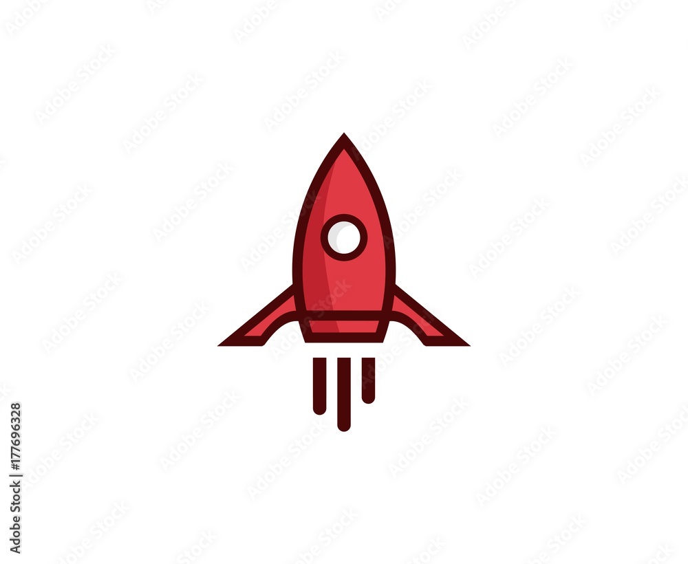 Rocket logo Rocket logo