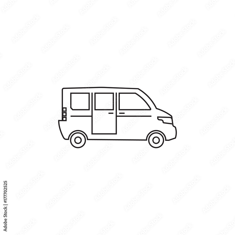 Minivan icon Minivan icon