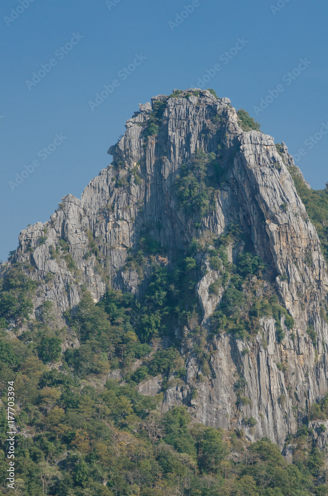 limestone mountain