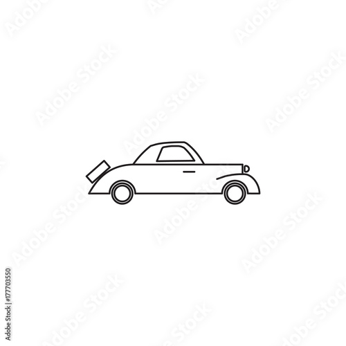 Fototapeta Naklejka Na Ścianę i Meble -  Car icon