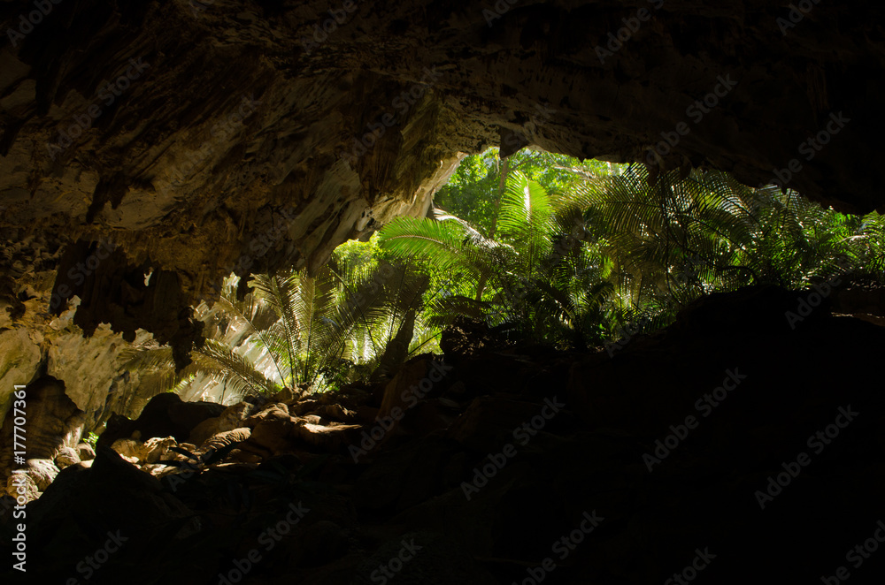 cave in thailand