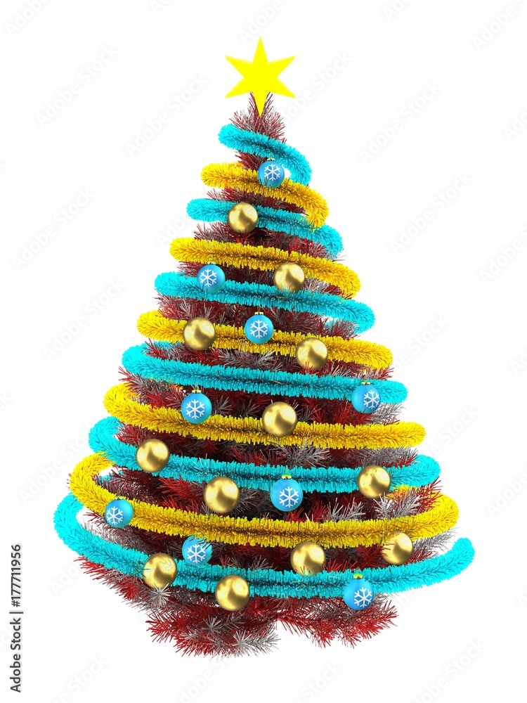 3d tinsel 3d tinsel