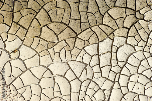 crack dried soil texture