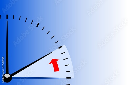 Horloge. Recul d’1 heure 