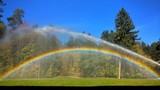 wasserstrahl mit regenbogen i I
