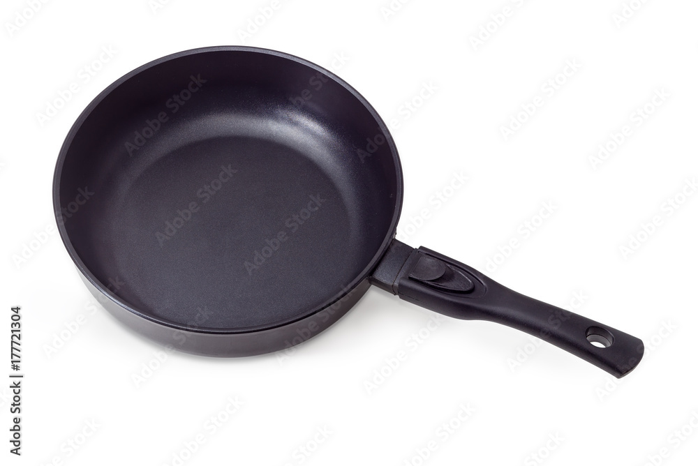 Frying pan with ceramic non-stick coating and removable handle Frying pan with ceramic non-stick coating and removable handle